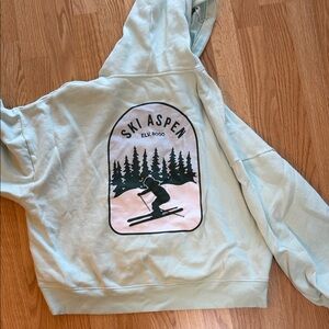 PINK Ski Aspen Graphic Hoodie
